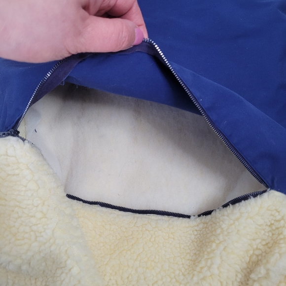 Vintage Holt Renfrew sherpa lined baby sleeping bag - Picture 7 of 13